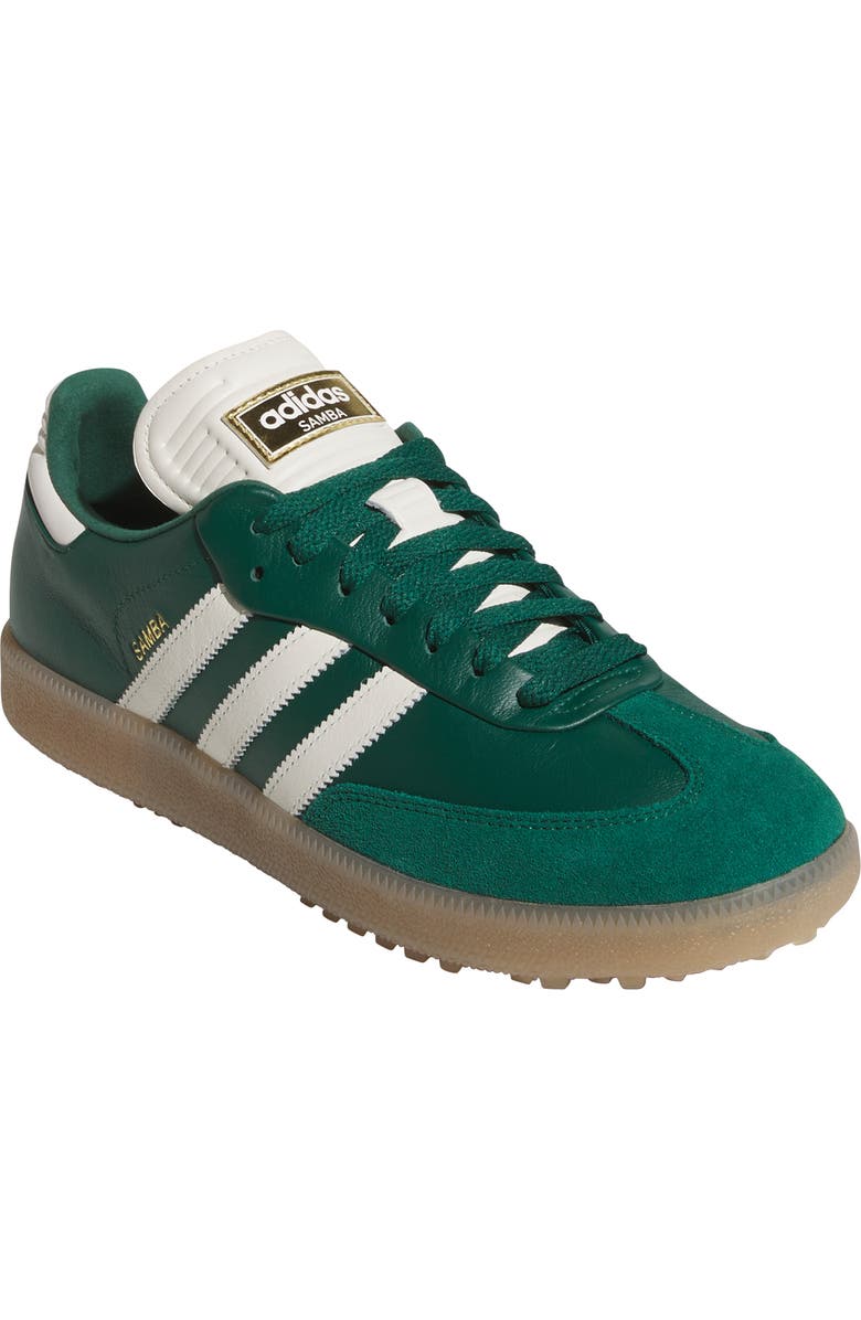 adidas Samba Golf Sneaker, Main, color, Green/ Off White/ Gum4