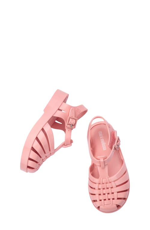 Melissa Possession Jelly Sandal In Light/pastel Pink