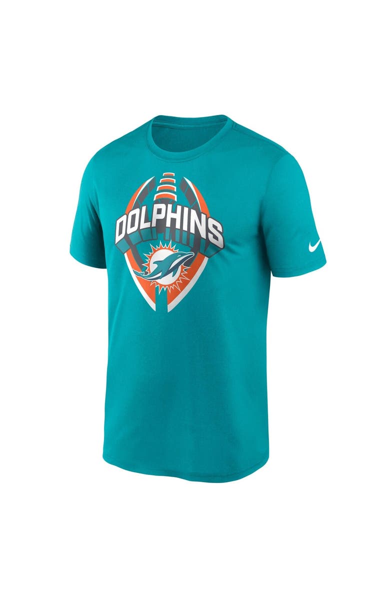 Nike Men's Nike Aqua Miami Dolphins Big & Tall Primetime Legend Icon Performance T-Shirt, Alternate, color, Aqua
