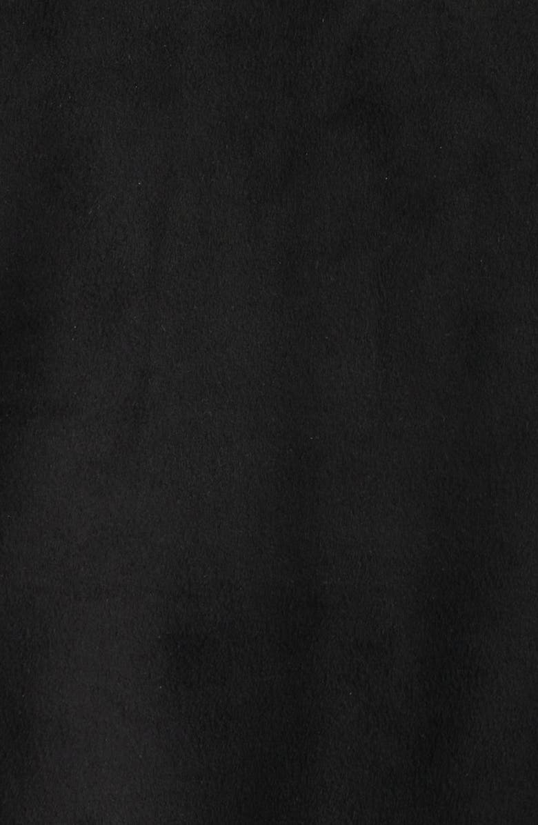 Robert Barakett Renoir Blade Collar Faux Suede Jacket, Alternate, color, Black