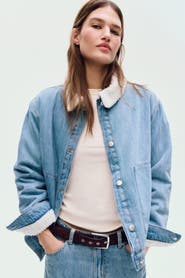 H&M Collared Denim Jacket