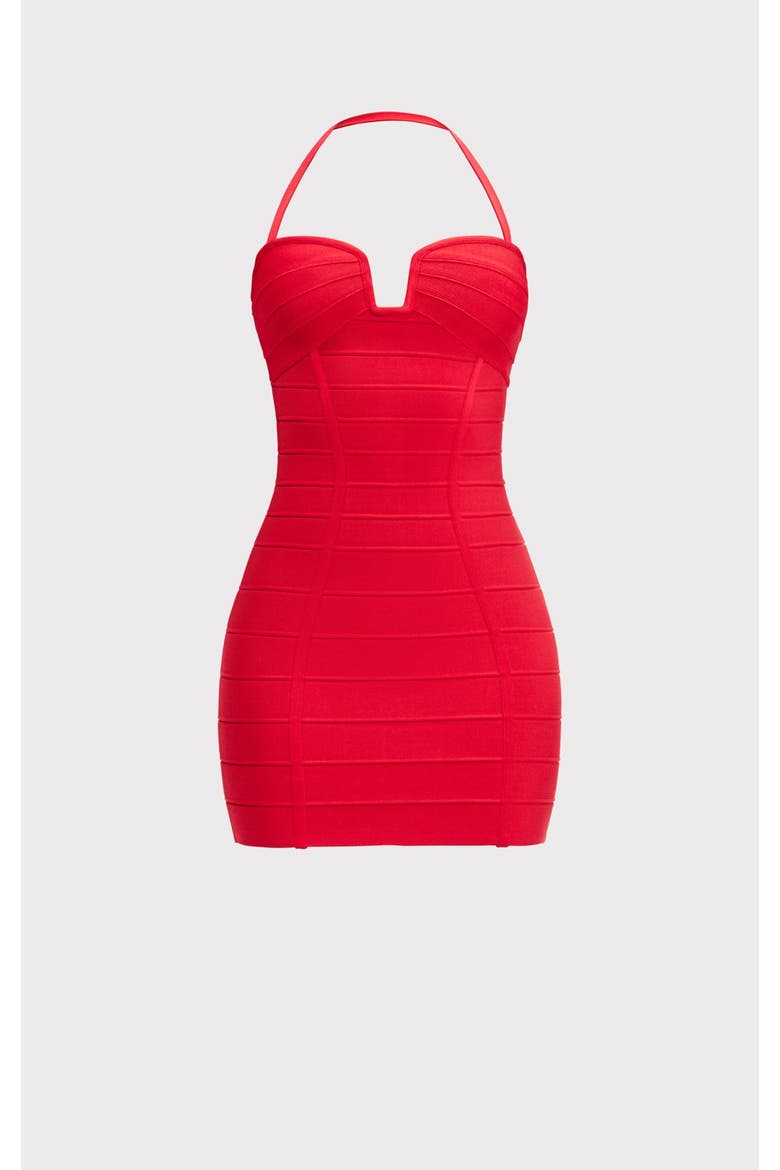 The Holly Dress, Alternate, color, CHILI