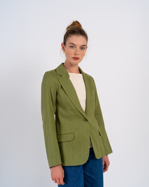 Iona Linen Blazer