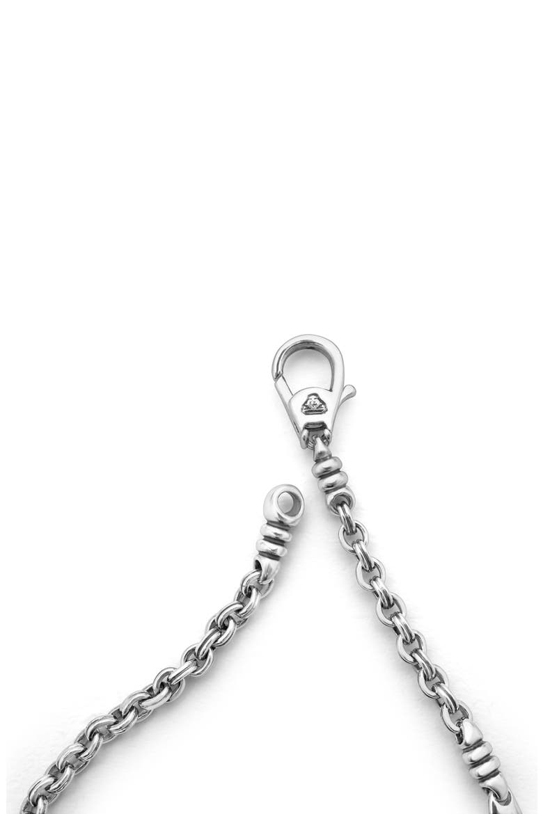 Men's Anthem Double Link Chain Bracelet, Alternate, color, SILVER