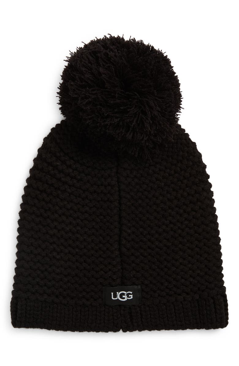 UGG<sup>®</sup> Pompom Chunky Knit Beanie, Alternate, color, 