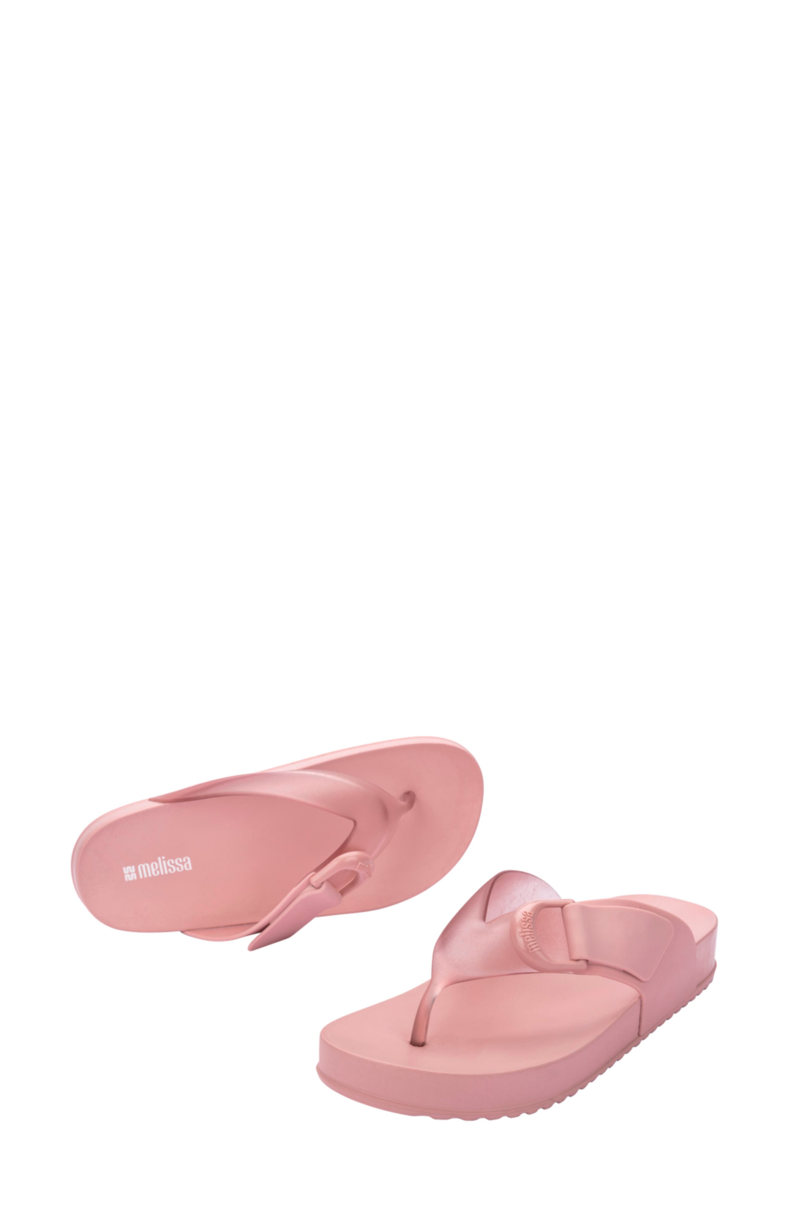 Cozy Water Resistant Platform Flip Flop, Alternate, color, PINK/ PINK