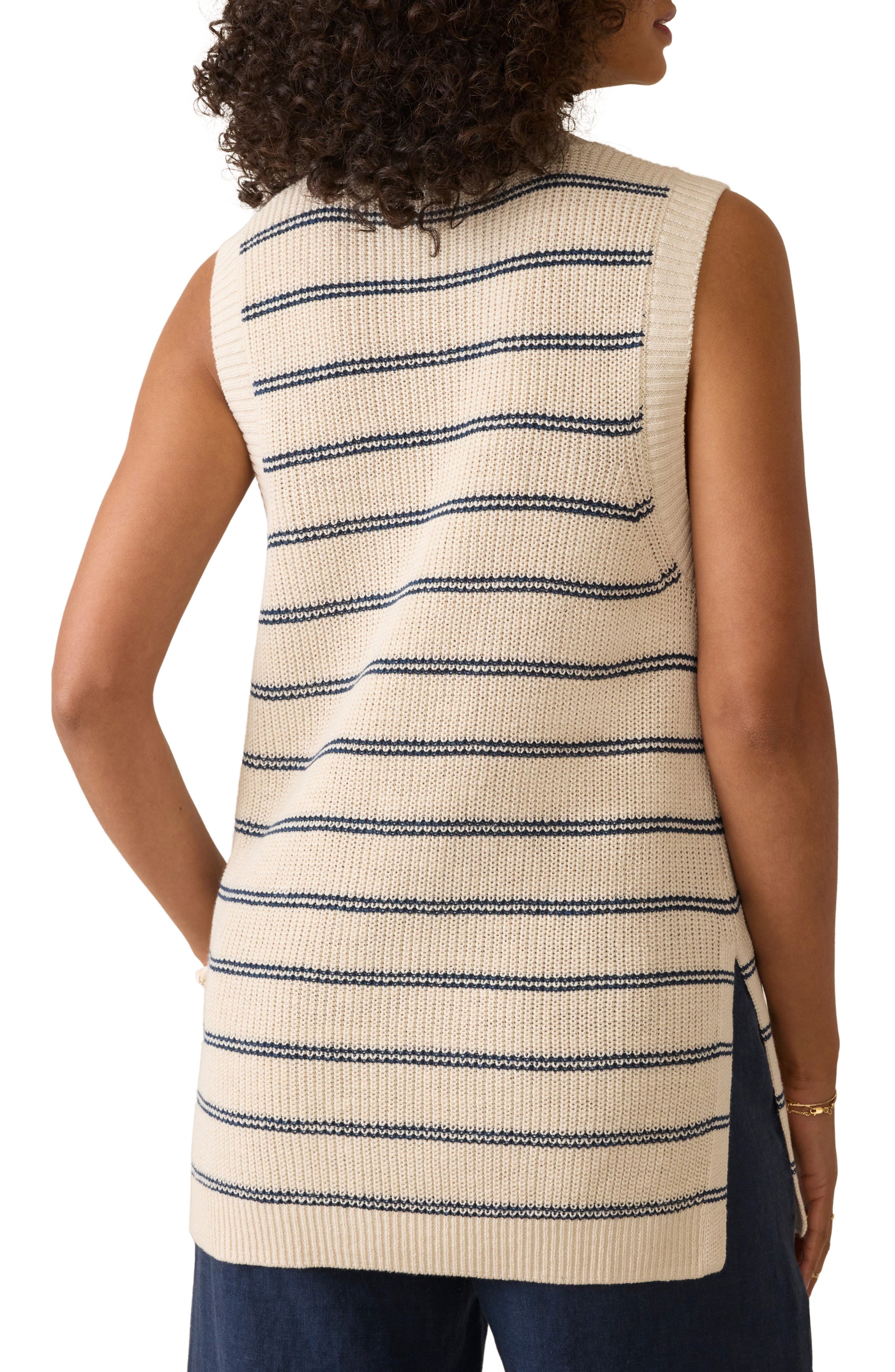 Miramar Linen & Organic Cotton Sweater Tank - image 2