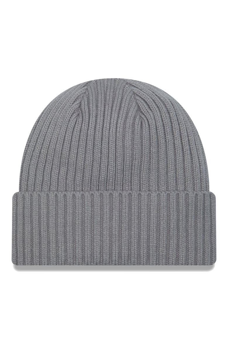 New Era Men's New Era  Gray New York Giants Color Pack Multi Cuffed Knit Hat, Alternate, color, 