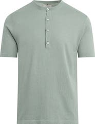 Joe's Short Sleeve Cotton Blend Henley