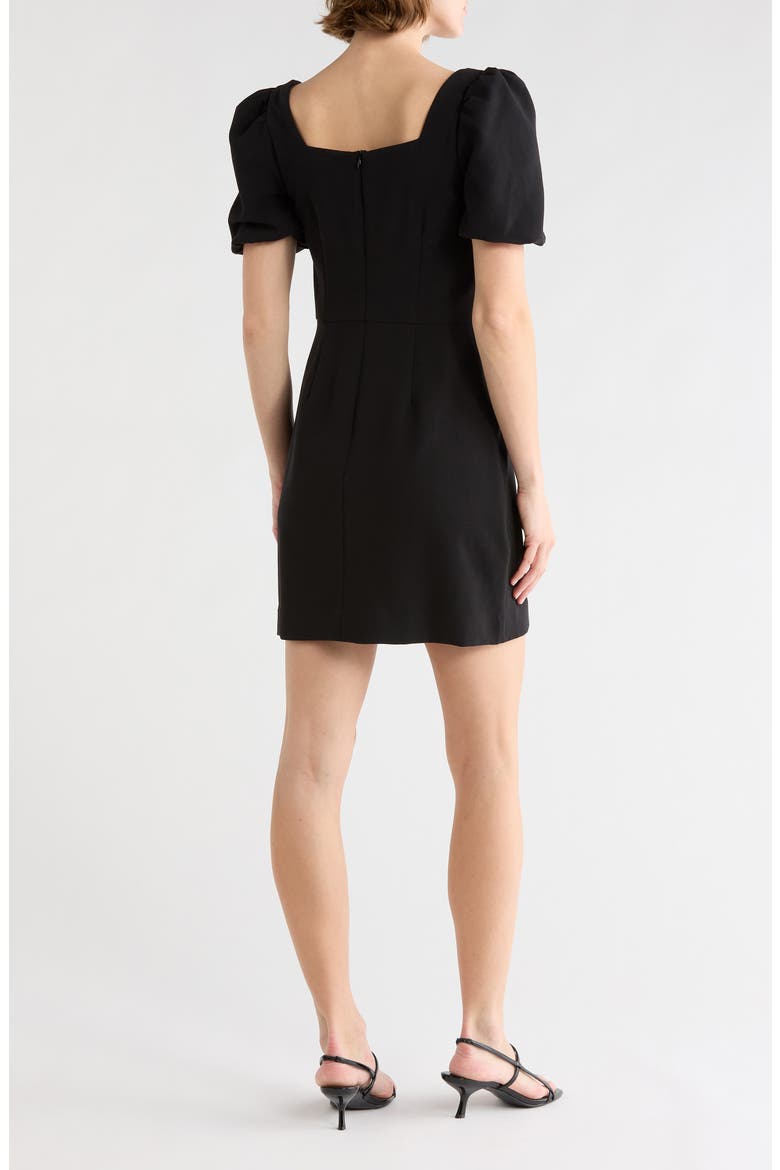 Berina Whisper Shift Dress, Alternate, color, BLACK