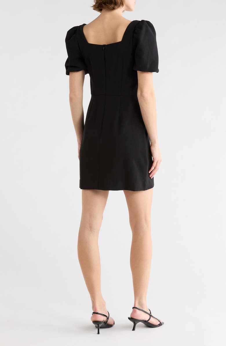 French Connection Berina Whisper Shift Dress, Alternate, color, Black