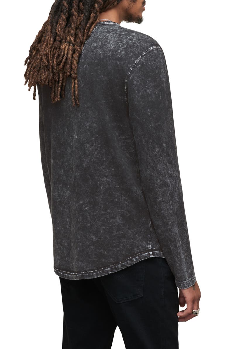 John Varvatos Craig Organic Slub Cotton Long Sleeve T-Shirt, Alternate, color,