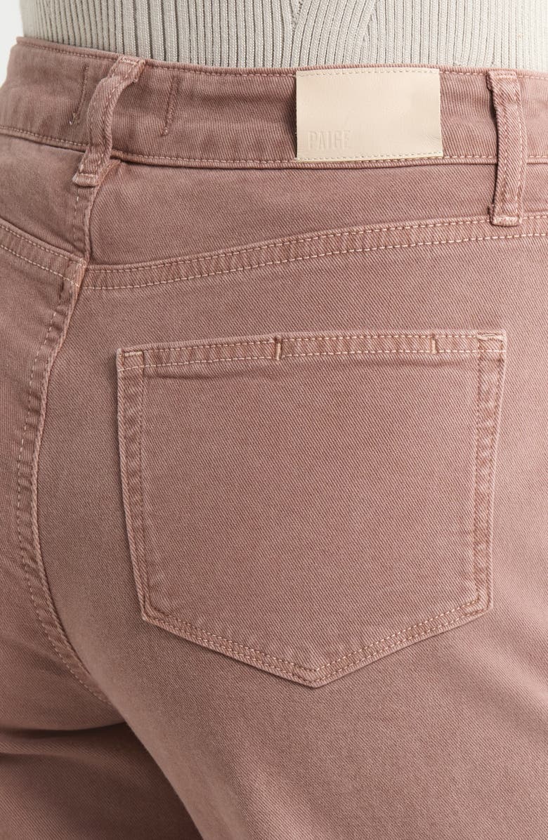 PAIGE Anessa High Waist Ankle Wide Leg Jeans, Alternate, color, Vintage Mauve Mist