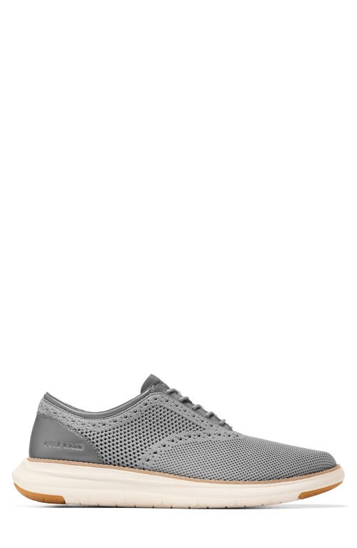 Cole Haan Grand Remix Oxford In Sea Stone/lava Smoke/ivory