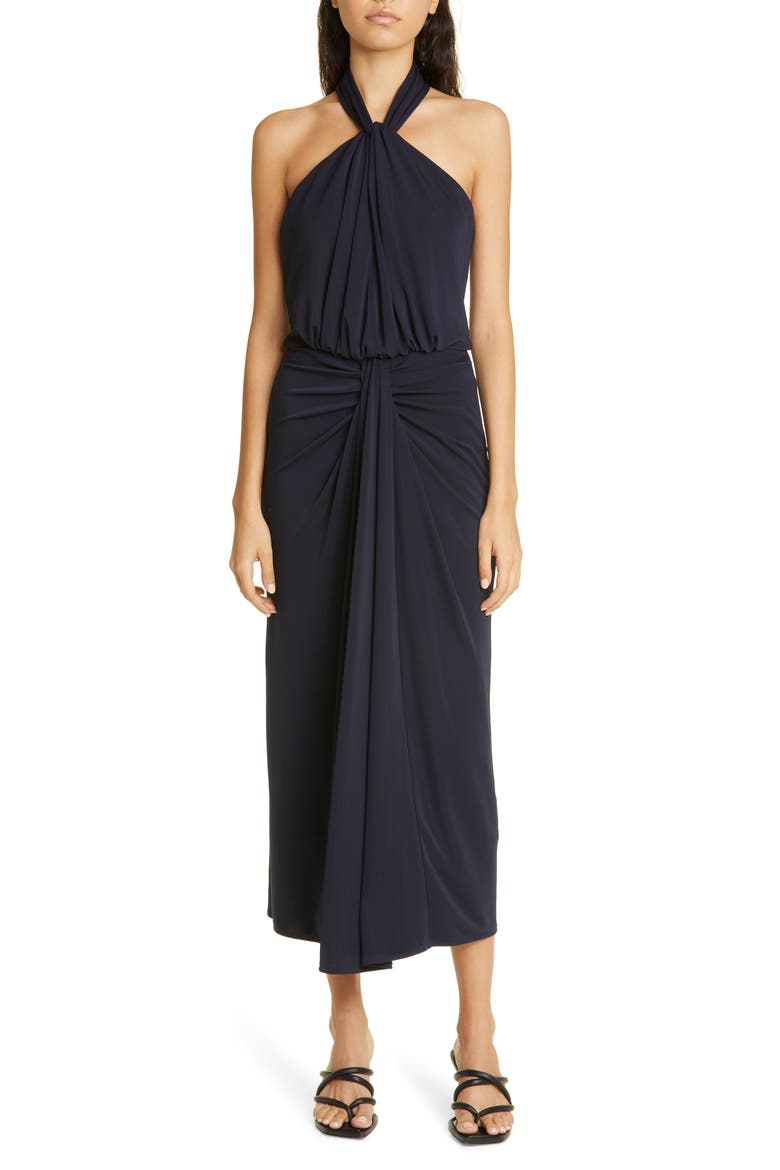 Cinq à Sept Kaily Halter Midi Dress (Women)