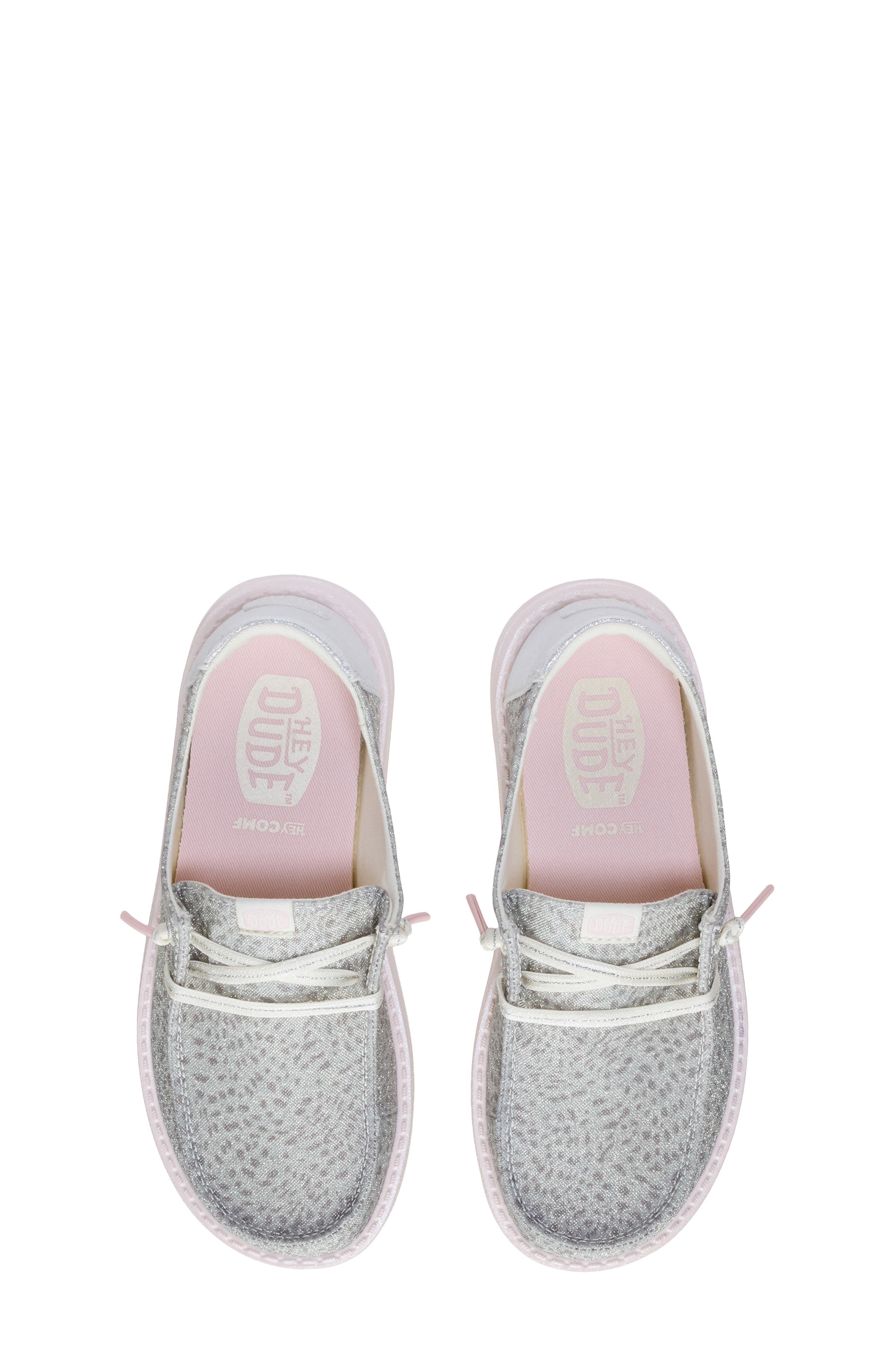 Kids' Wendy Luxe Leopard Slip-On, Alternate, color, PINK