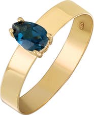 Bony Levy 14K Gold Topaz Ring