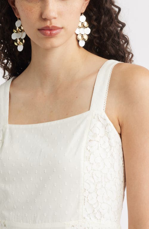 Nordstrom Chandelier Drop Earrings In White