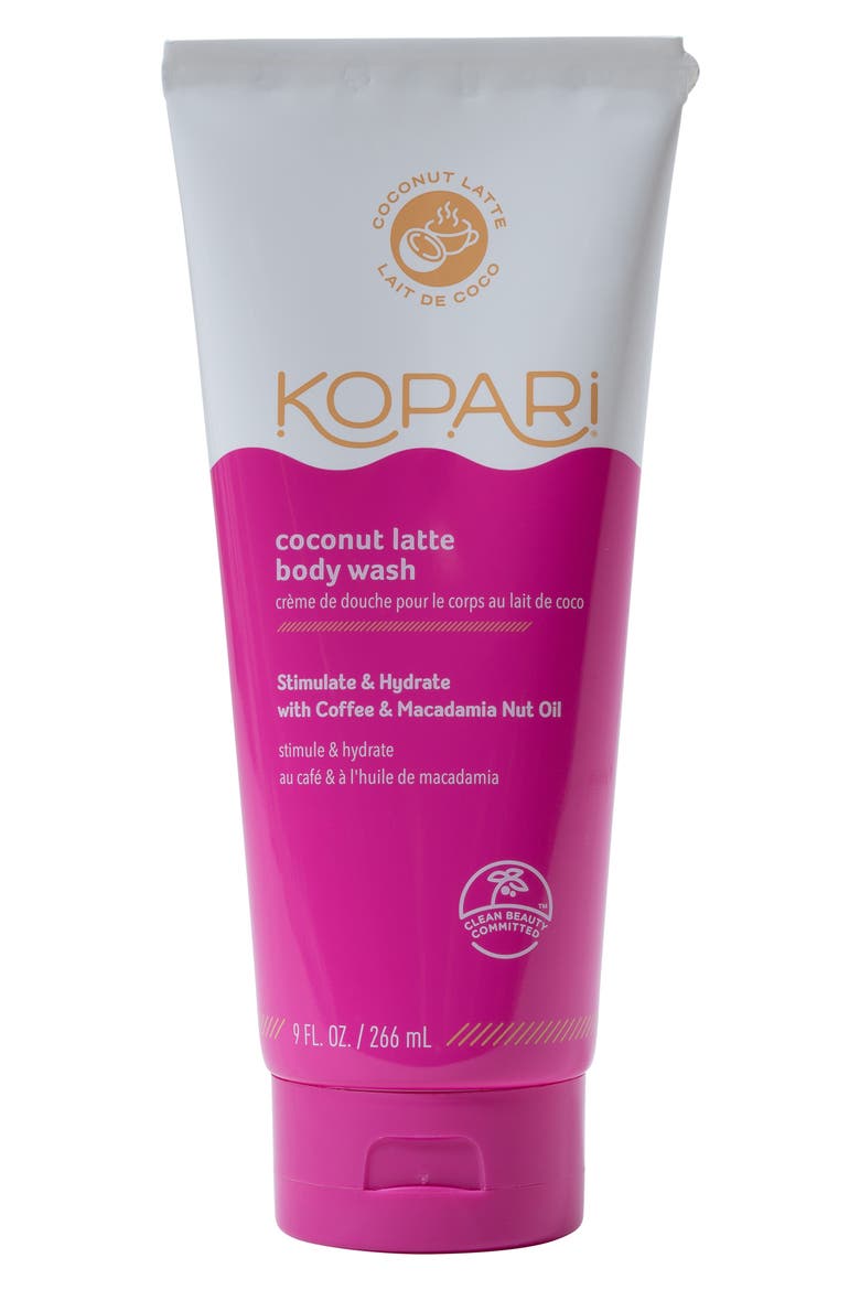 Coconut Latte Body Wash, Main, color, NO COLOR