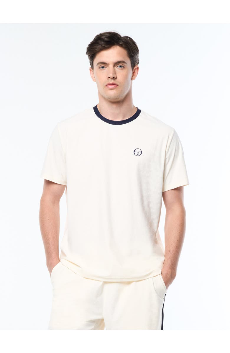 Sergio Tacchini Grata Active T-shirt, Main, color, Gardenia