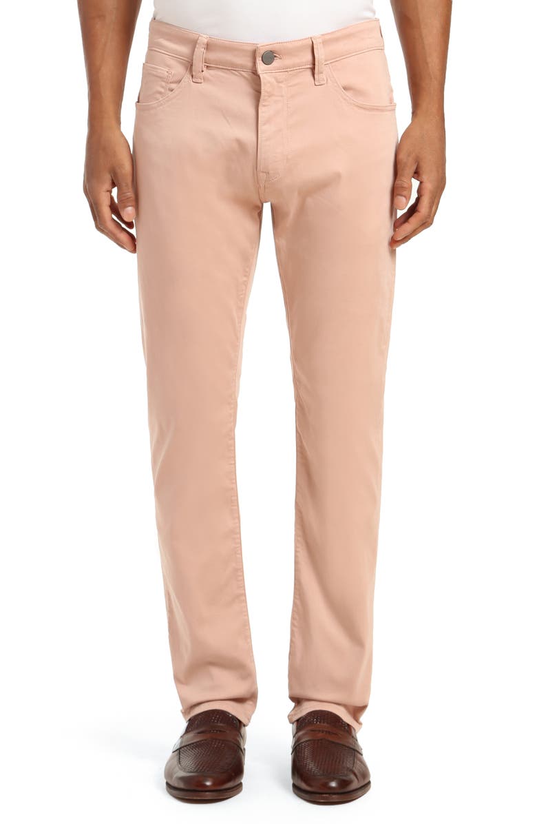 34 Heritage Courage Straight Leg Twill Pants, Main, color, Rose Twill