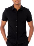 Dai Moda Cuba Short Sleeve Button Up Shirt