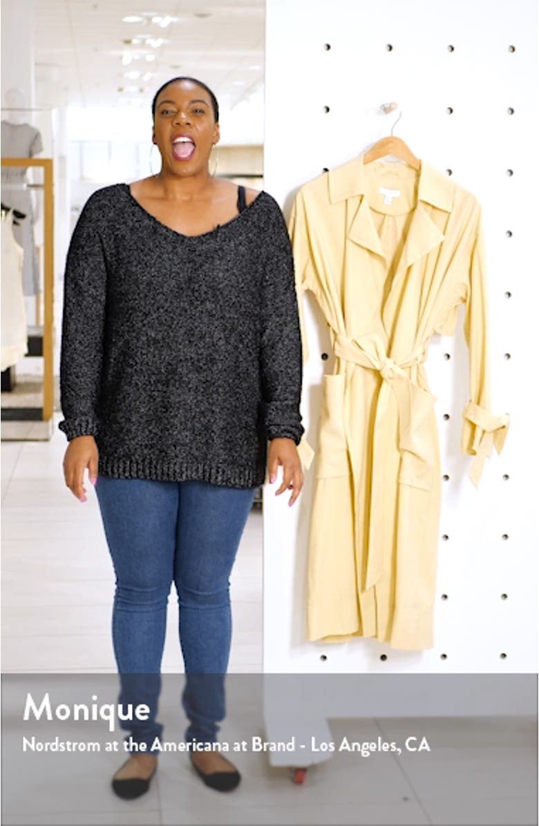 Belted Duster Coat, sales video thumbnail