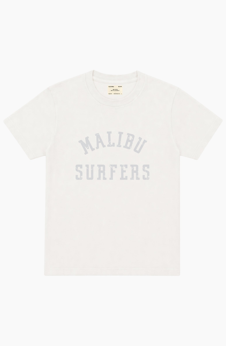 CALIFORNIA INCLINE Malibu Surfers Tee, Main, color, Salt