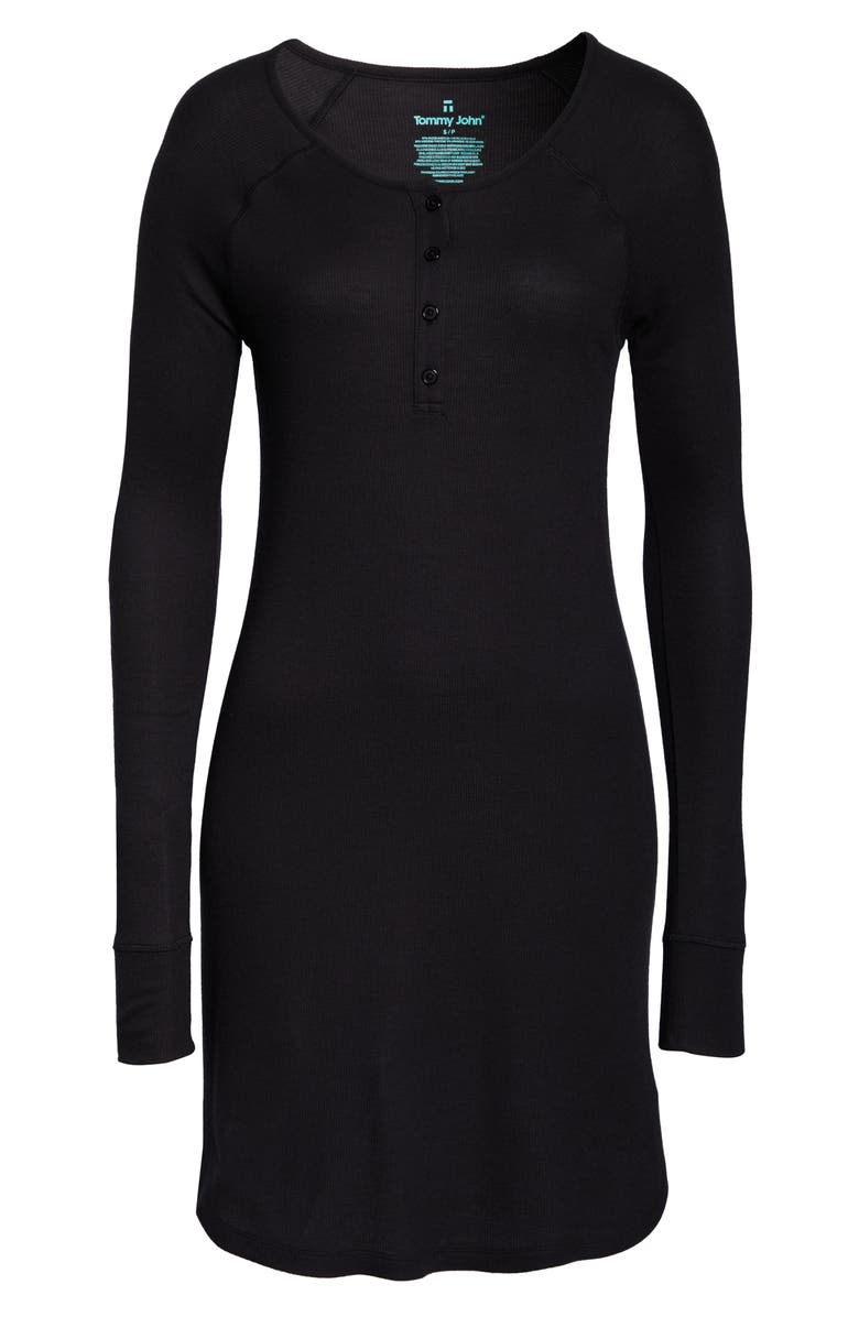 Tommy John Henley Sleep Dress, Alternate, color,