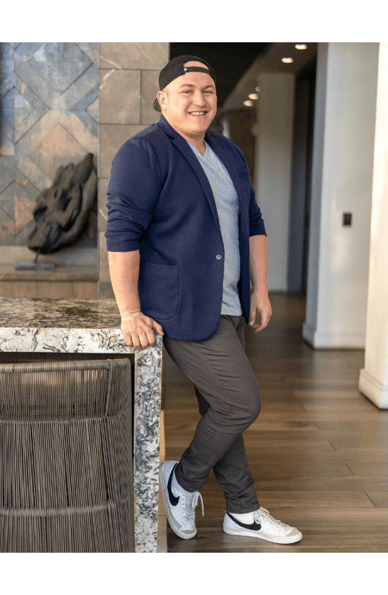 Dapper Boi Slim Dark Grey Chino Pants, Alternate, color, Dark Grey