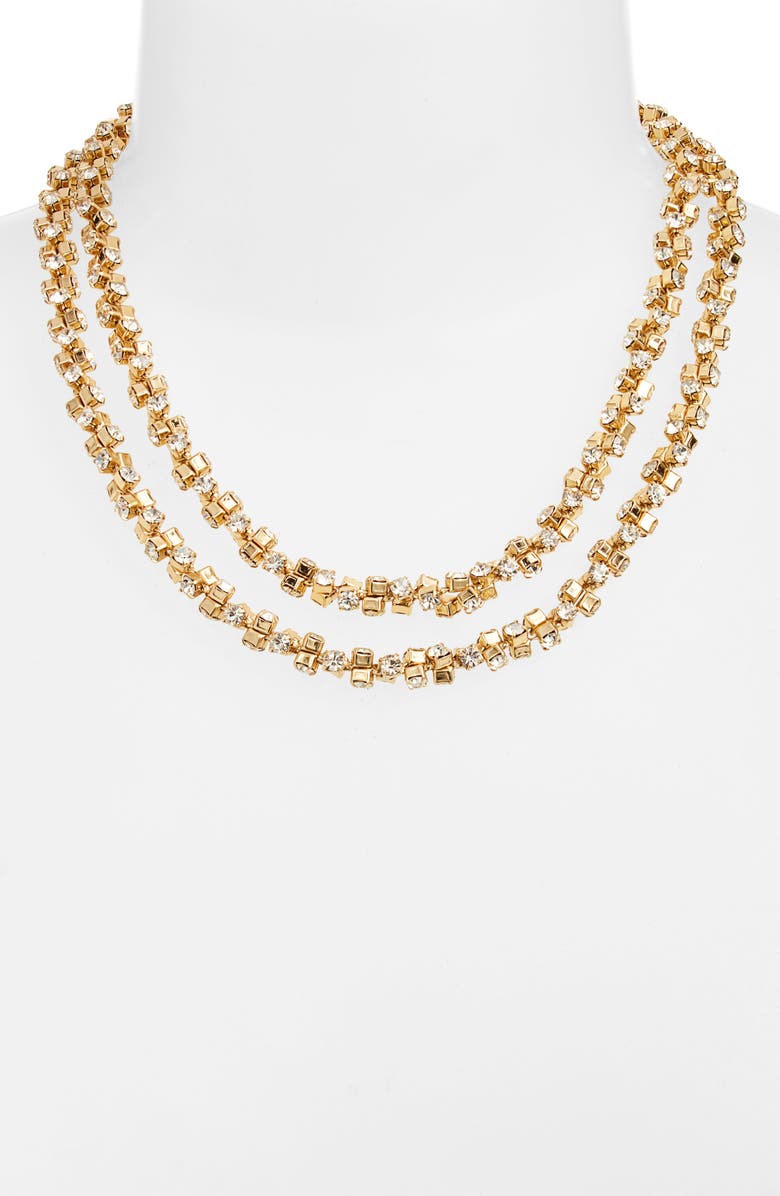 Gas Bijoux Trevise Layered Necklace, Alternate, color, Gold