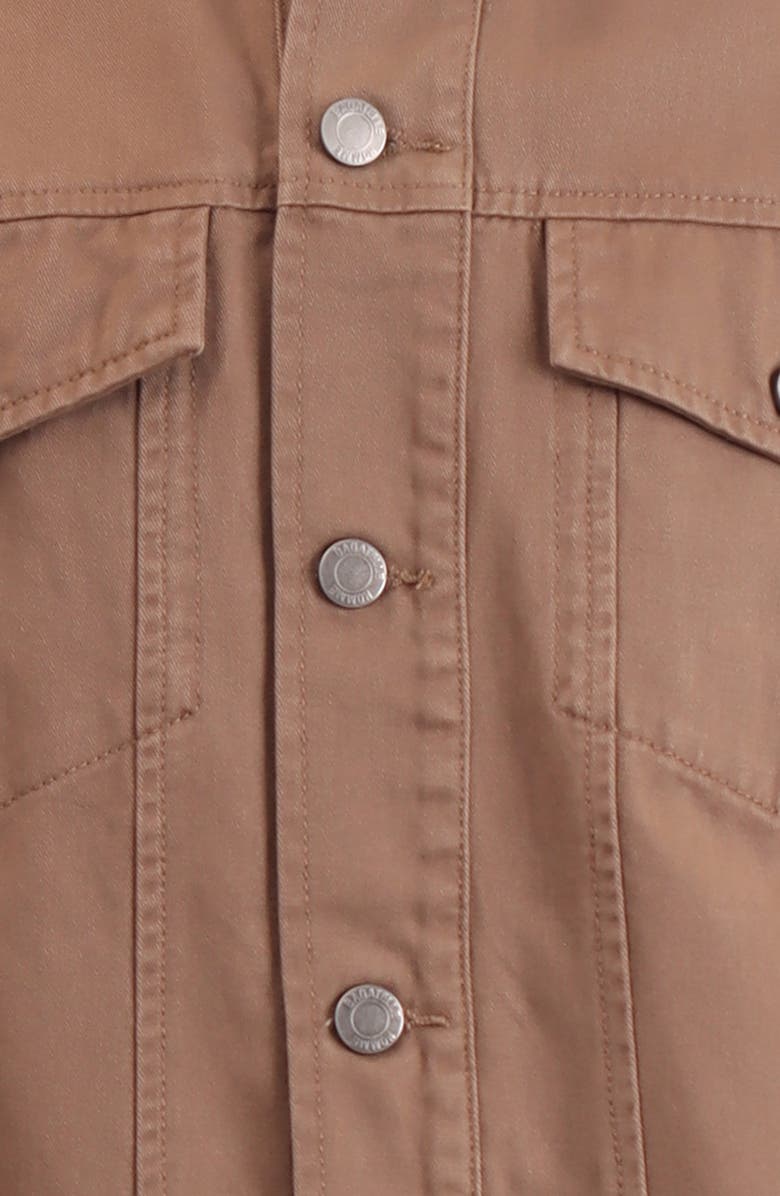 Bagatelle Denim Trucker Jacket, Alternate, color, Dark Camel