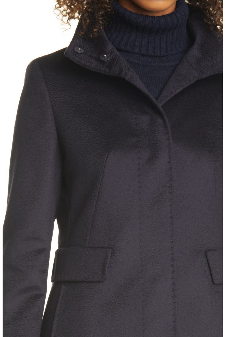 Agnese Wool Coat, Alternate, color, NAVY