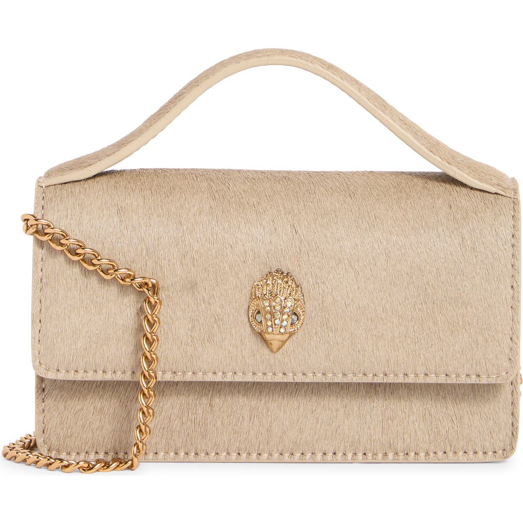 Kurt Geiger London Bond Top Handle Crossbody Bag In Brown