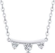 Seed2Stone Mini-Bar Diamond Necklace