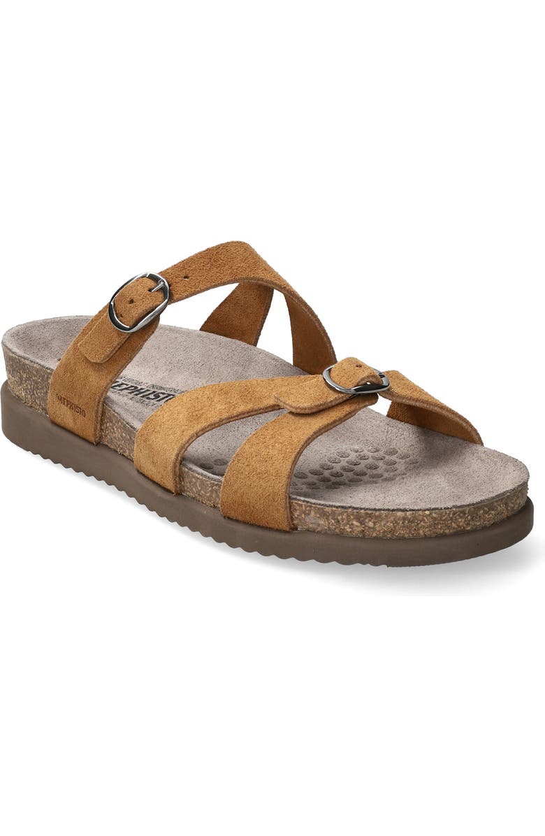 Mephisto 'Hannel' Sandal, Main, color, Tobacco