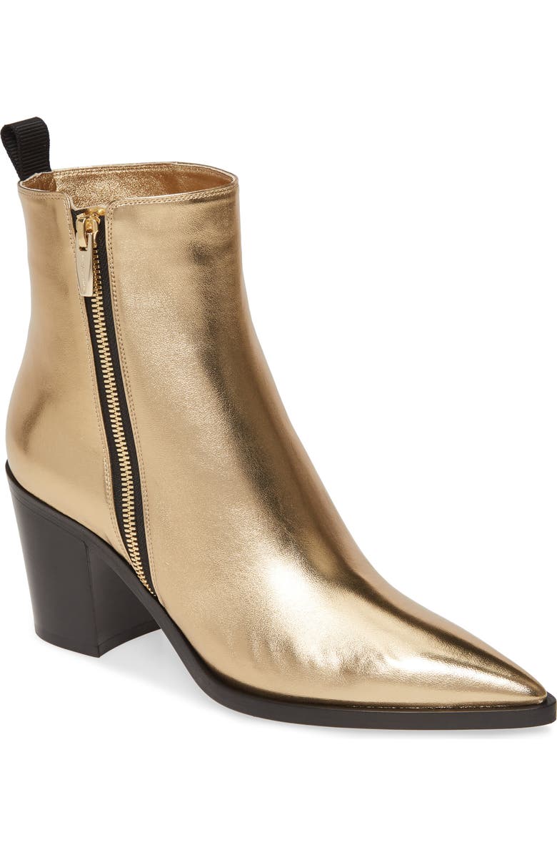 Gianvito Rossi Block Heel Bootie, Main, color,