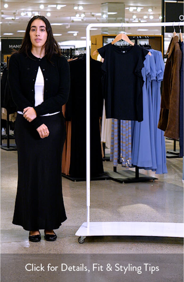 Alaria Flutter Sleeve Top, sales video thumbnail