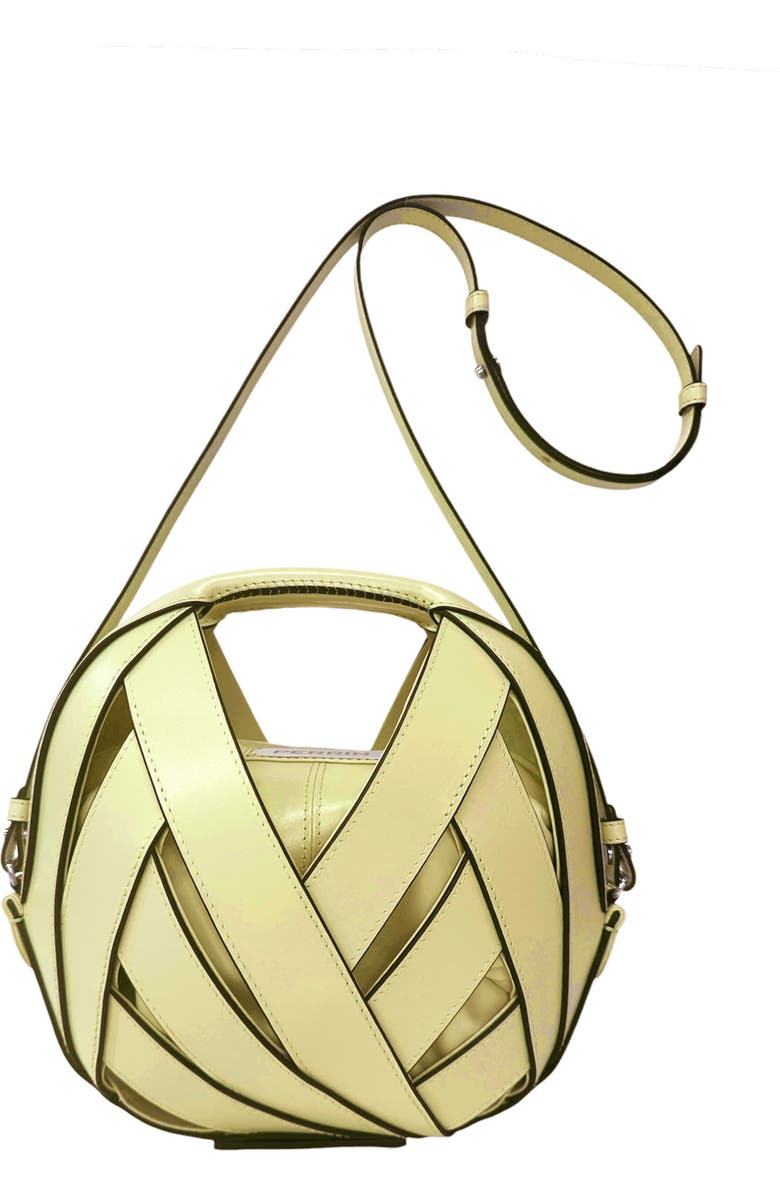 PERRIN PARIS Le Petit Panier Patent Shoulder Bag, Main, color,