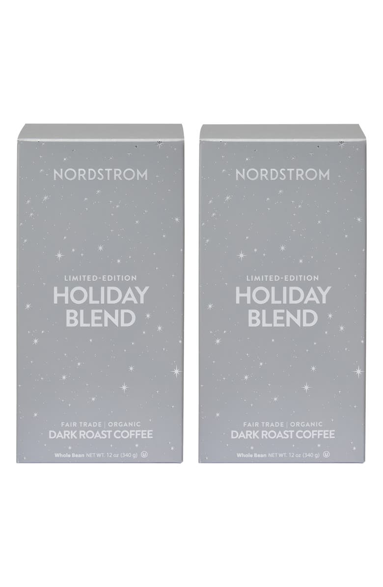 Nordstrom Coffee Holiday Blend Fair Trade Organic Whole Bean Coffee, Main, color,