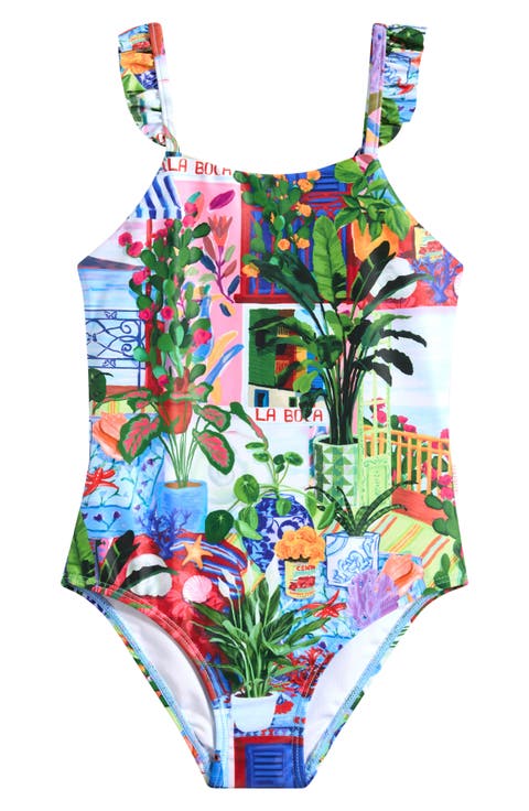 Kids' La Boca One-Piece Swimsuit (Toddler, Little Kid & Big Kid)