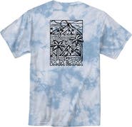 Baja Llama WAVY DAYZ - BLUE TIE DYE PRIMO GRAPHIC TEE