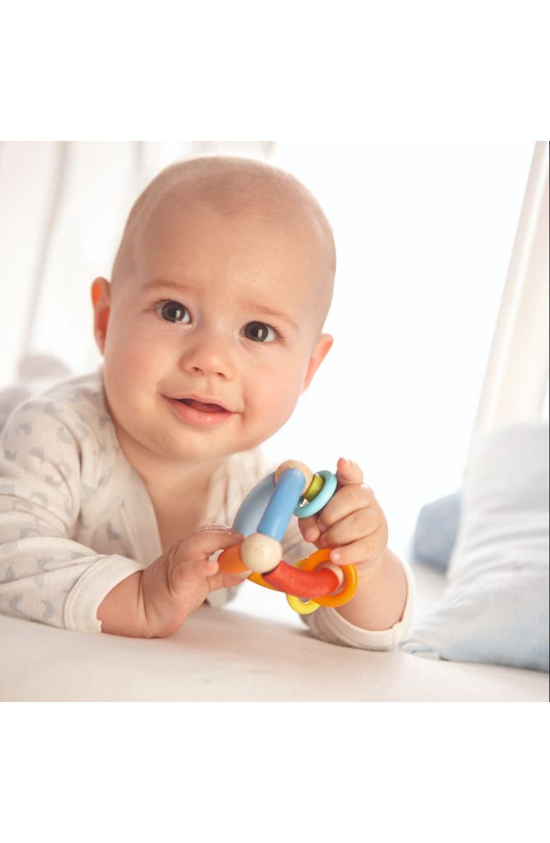 HABA Color Pyramid Clutching Toy, Alternate, color,