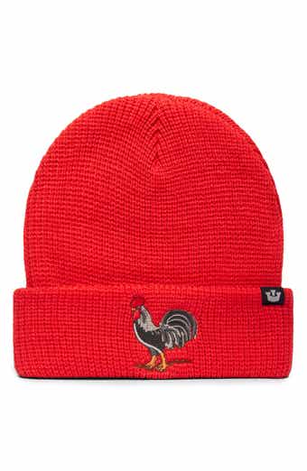 Ribbed Rooster Beanie