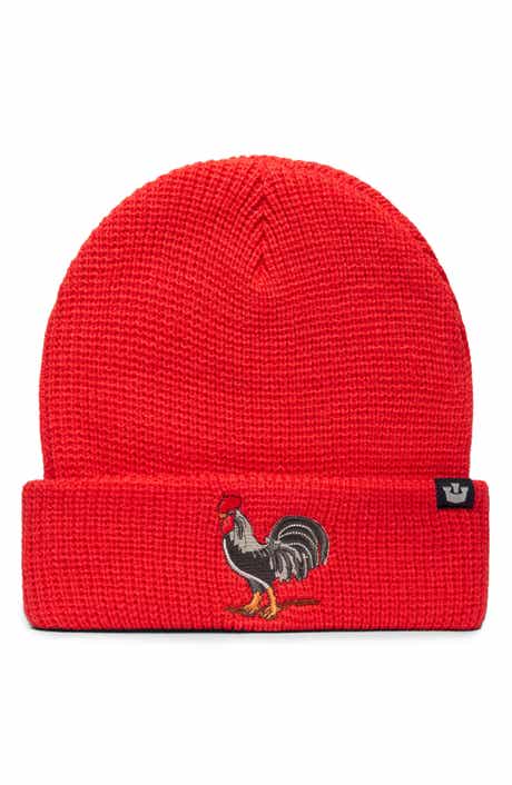 Ribbed Rooster Beanie