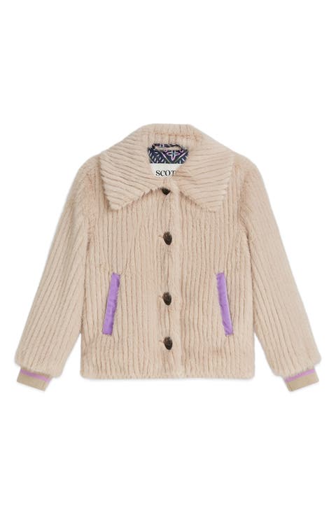 Kids' Faux Fur Jacket