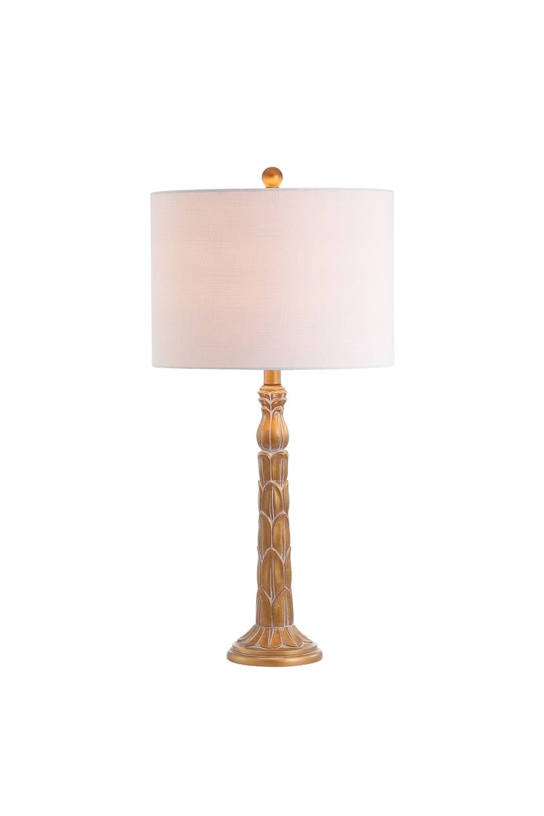 Blanche 28.7" Resin LED Table Lamp, Antique Gold, Main, color, Antique Gold