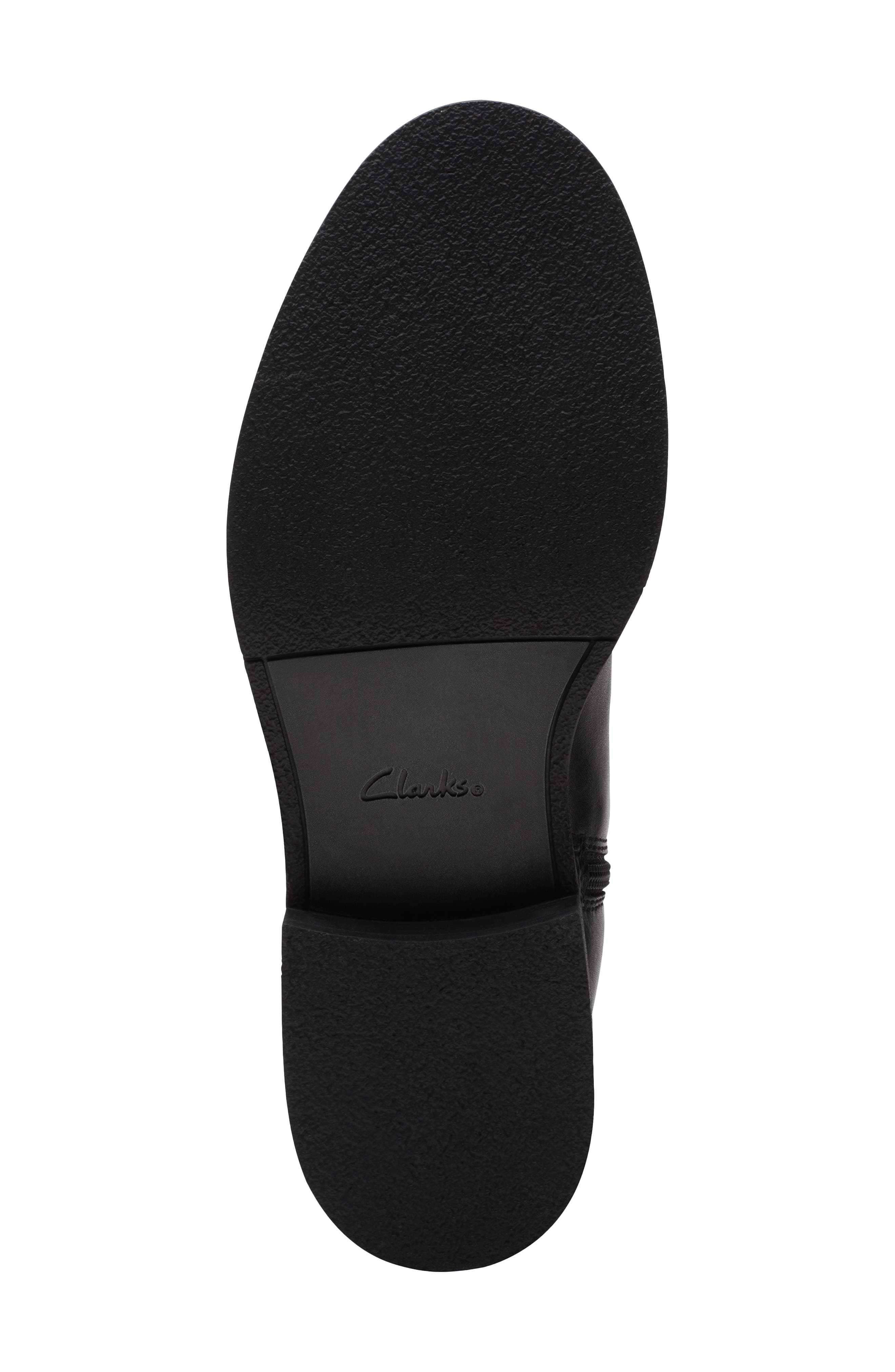 Clarks<sup>®</sup> Cologne Up Knee High Boot, Alternate, color, Black Leather