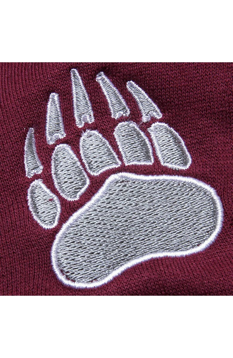 COLOSSEUM Women's Stadium Athletic Maroon Montana Grizzlies Arched Name Full-Zip Hoodie, Alternate, color, Maroon