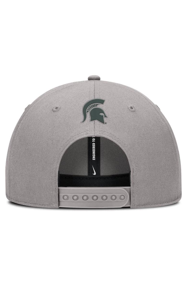 Nike Men's Nike Gray Michigan State Spartans Rise Practice Adjustable Hat, Alternate, color, Gray
